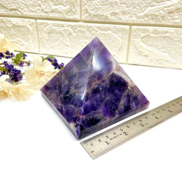 Amethyst Healing Orgone Pyramid