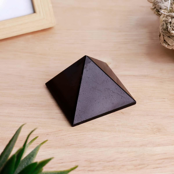 Black Tourmaline Orgone Pyramid