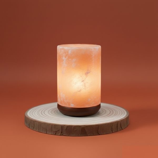 Himalayan Cylinder Salt Lamp