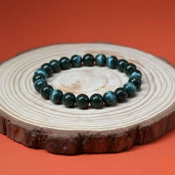 Blue Tiger Eye Bracelet (8mm)